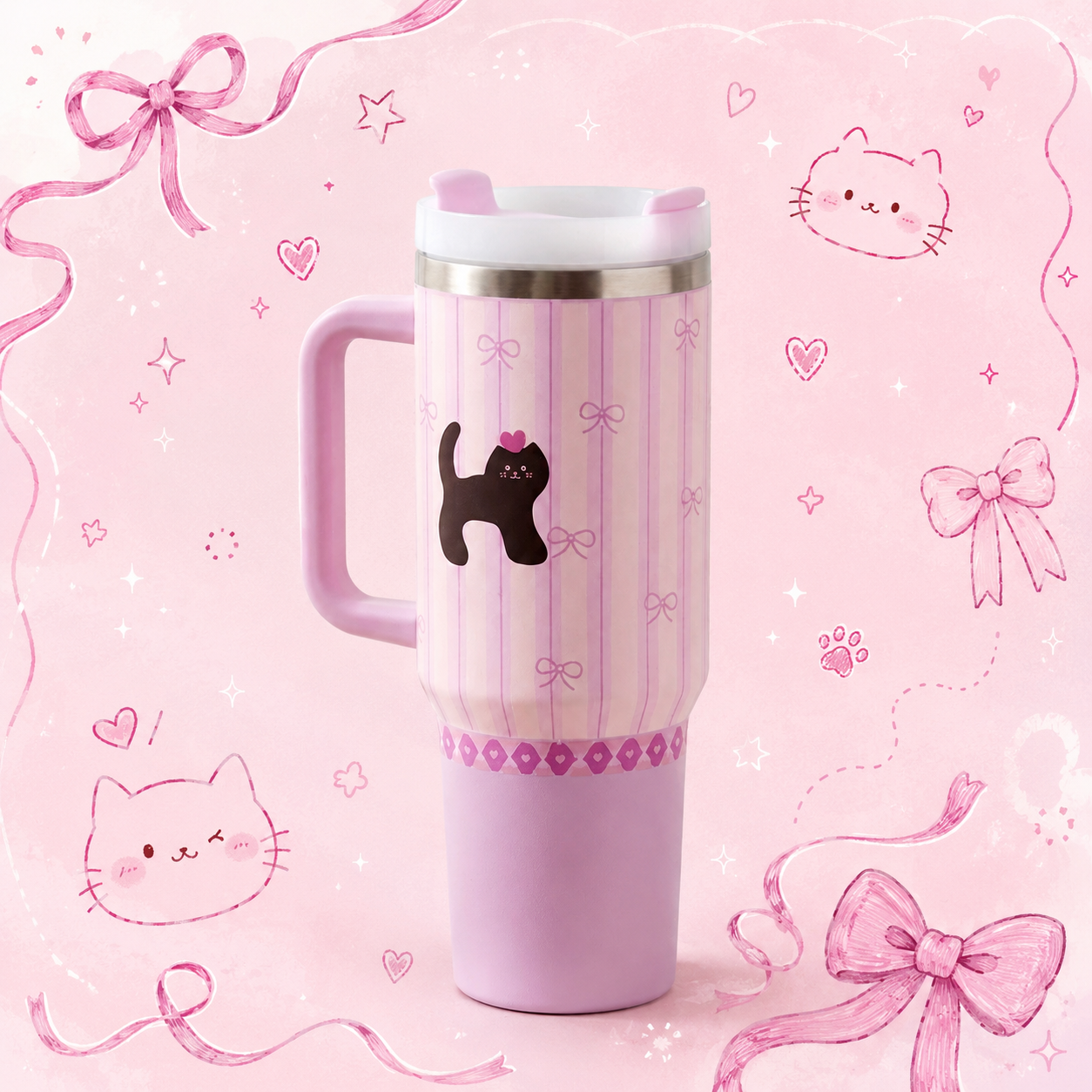 PinkPaw Sipper