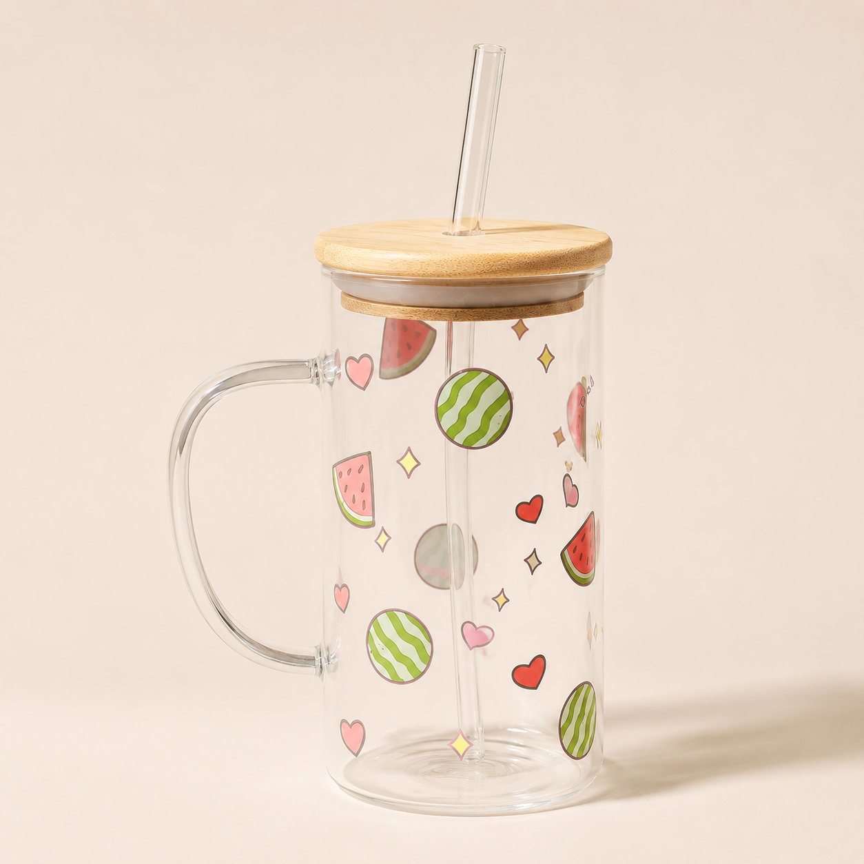 Watermelon Dream Glass Cup