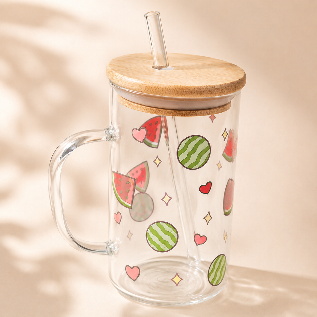 Watermelon Dream Glass Cup