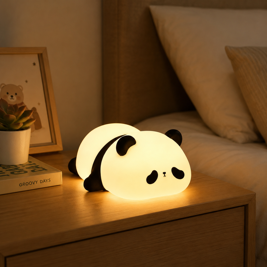 Panda Squish Lamp