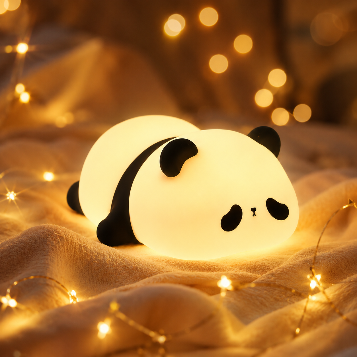 Panda Squish Lamp
