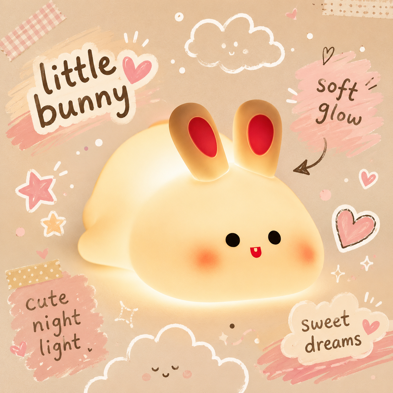 Dreamy Vibes Rabbit Lamp