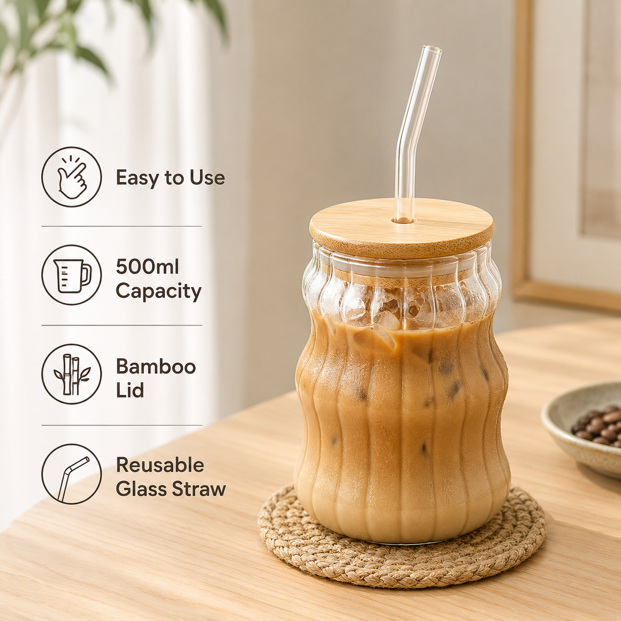 Textured Coffee Mug