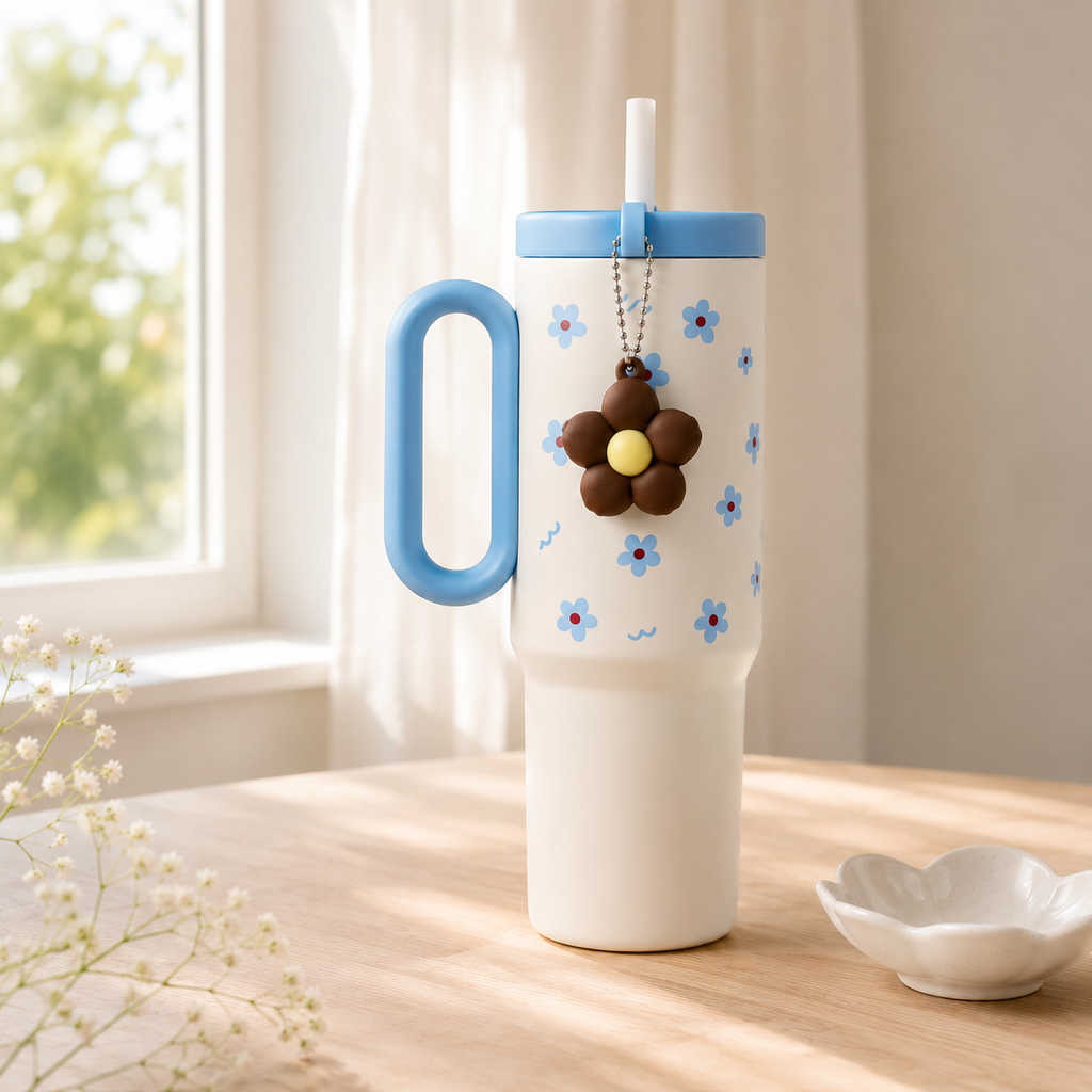 Cute Pinteresty Tumblers with Straw