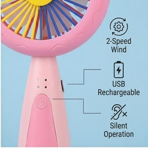 AuraBreeze Mini Fan