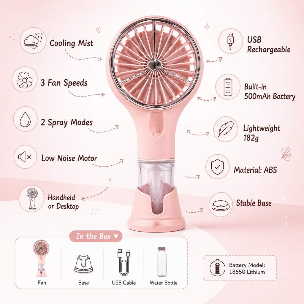 Portable Mist Fan