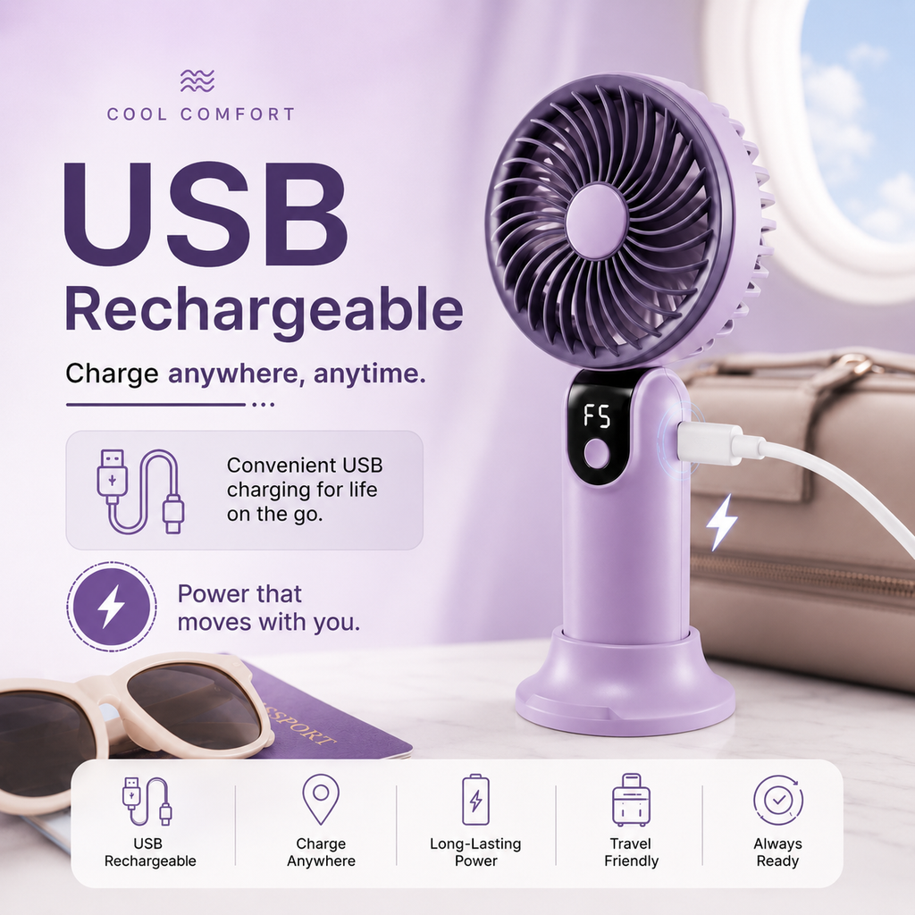 AeroBreeze - Mini Cooling Fan